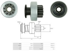 UMD 5755 - MARŞ DİŞLİSİ 10 DİŞ
