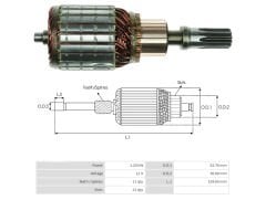 UMK 1250 - MARŞ KOLLEKTÖRU 12V 11 DİŞ