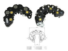 ALTERNATOR DIOT TABLASI MERCURY MARINE / DELCO 7SI IKAZ DIOT (6 DIOT) M6