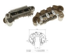 GND M501C - ALTERNATÖR DİYOT TABLASI