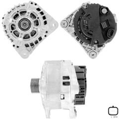 ALTERNATOR 12V 125 AMP RENAULT MEGANE II - SCENIC II 1.9 DCI MOTOR - NISSAN PRIMERA 1.9 DCI MOTOR