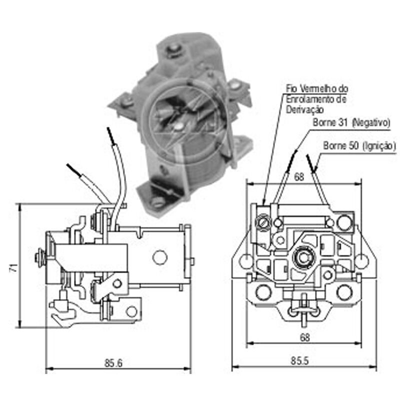 MARS OTOMATIGI 12V VOLVO CAMINHOES - LM 218 - T800 - T810 - TRUCK