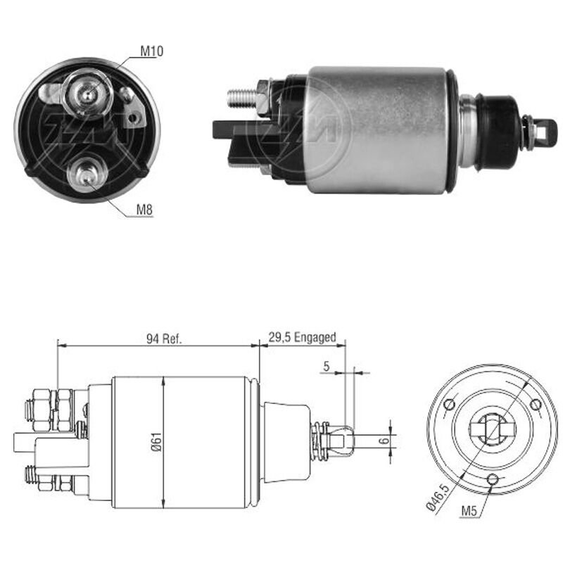 MARS OTOMATIGI 12V CASE / FORD / FORD-NEW HOLLAND / INGERSOLL-RAND / JCB