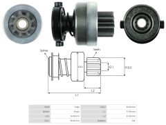 UMD 5854 - MARŞ DİŞLİSİ 9 DİŞ