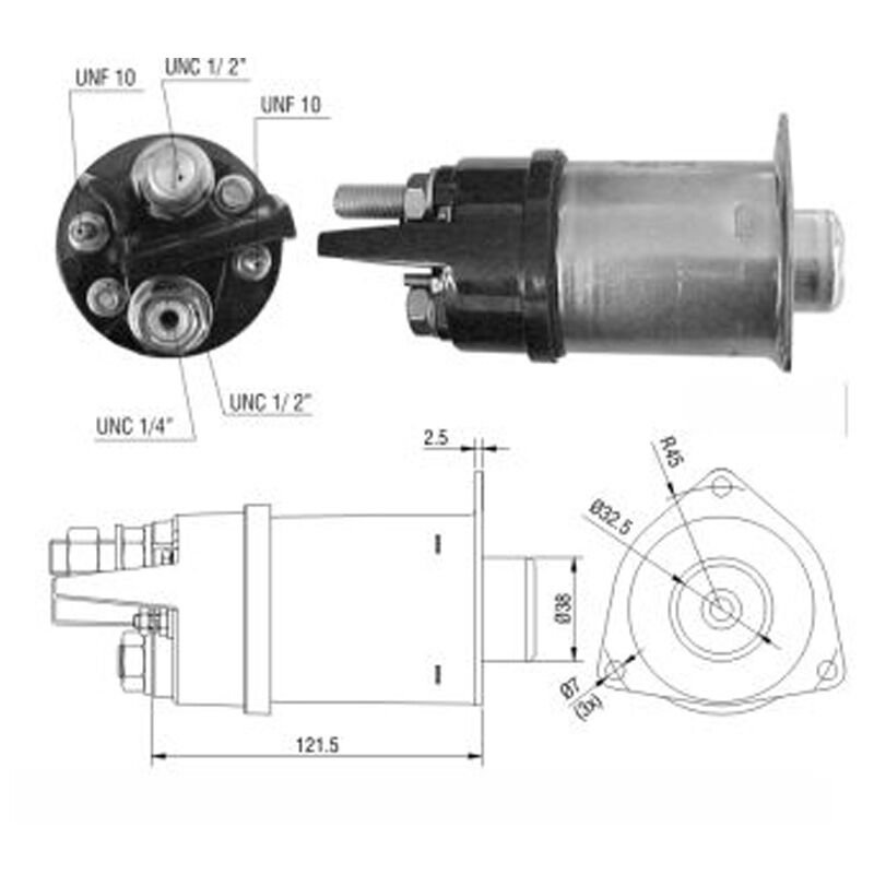 MARS OTOMATIGI 12V 37MT CASE / FORD / MASSEY FERGUSON / NEW HOLLAND