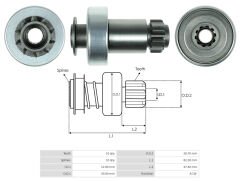 UMD 5869 - MARŞ DİŞLİSİ 10 DİŞ