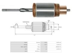 UMK 1020 - MARŞ KOLLEKTÖRÜ 12V 3 DİŞ