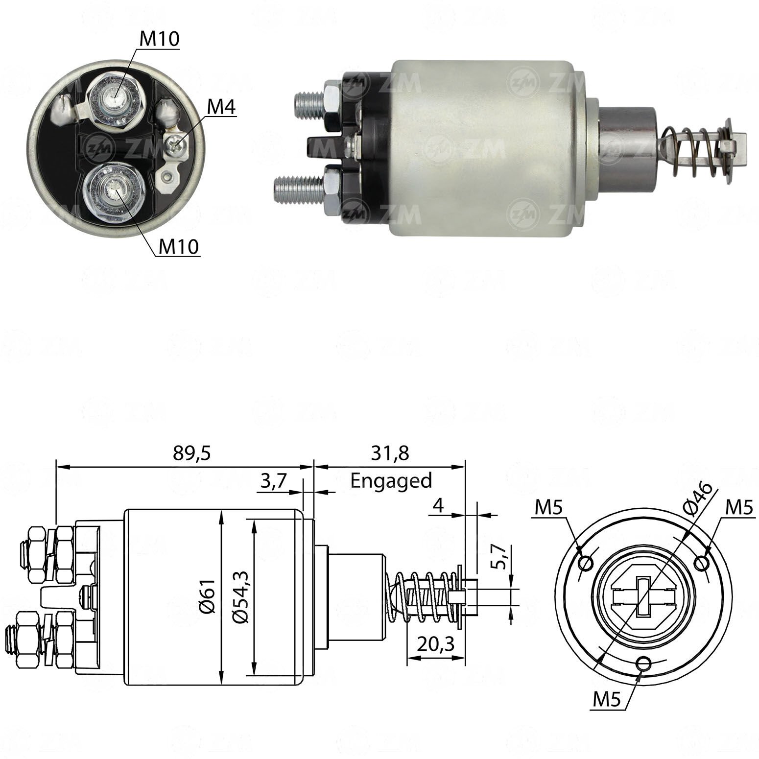 MARS OTOMATIGI 12V CASE / MASSEY FERGUSON