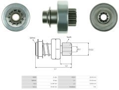 UMD 5825 - MARŞ DİŞLİSİ 11 DİŞ