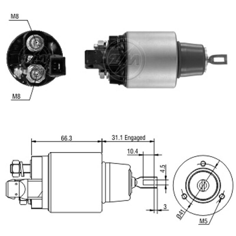 MARS OTOMATIGI 12V NISSAN FRONTIER - X TERRA / TROLLER T4 - T4 M