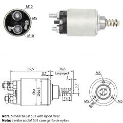 MARS OTOMATIGI 12V AGRALE / CASE / FIATALLIS / GM - CHEVROLET / JOHN DEERE / MASSEY FERGUSON / MERCEDES-BENZ / NEW
