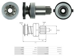 MARS DISLISI 9 DIS VOLKSWAGEN GOLF IV - BORA - POLO / AUDI A3 / SEAT / SKODA 1.6 - 1.8