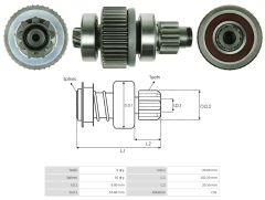 UMD 5757 - MARŞ DİŞLİSİ 9 DİŞ