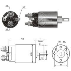 MARS OTOMATIGI 24V HITACHI STARTERS