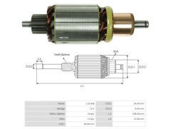 UMK 1030 - MARŞ KOLLEKTÖRÜ 12V 18 DİŞ