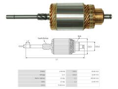 UMK 1031 - MARŞ KOLLEKTÖRÜ 12V 10 DİŞ