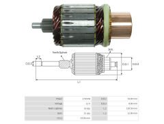 MARS KOLLEKTORU 12V 16 DIS CITROEN JUMPER 2.8 HDI / PEUGEOT BOXER 2.8 HDI / FIAT DUCATO 2.3 - 2.8 JTD