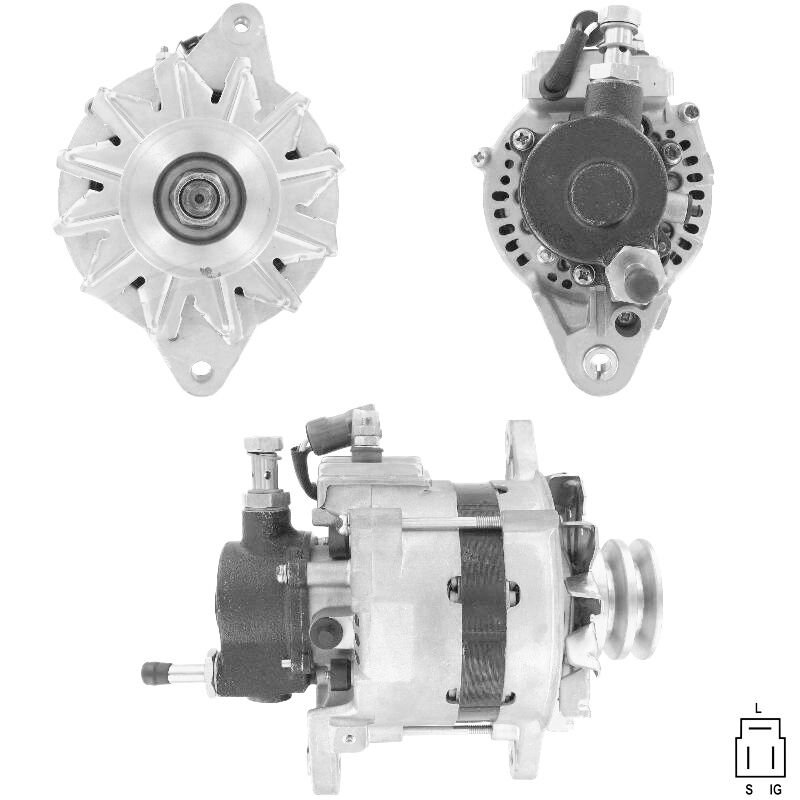 ALTERNATOR 12V 60 AMP TOYOTA HILUX E.M. VAKUMLU