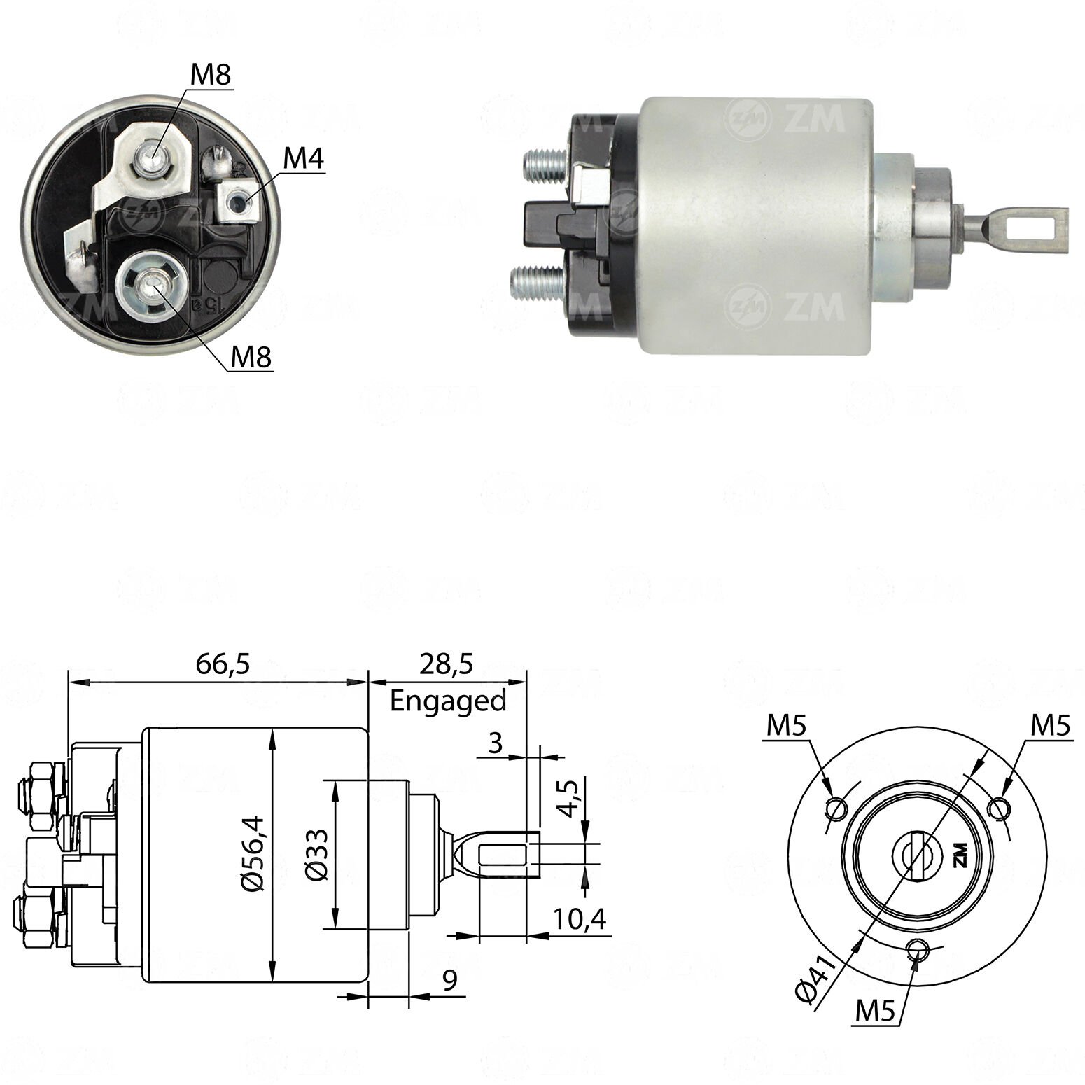 MARS OTOMATIGI 12V FORD / PEUGEOT 306 - 405 / VOLKSWAGEN