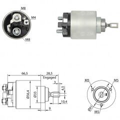 MARS OTOMATIGI 12V FORD / PEUGEOT 306 - 405 / VOLKSWAGEN