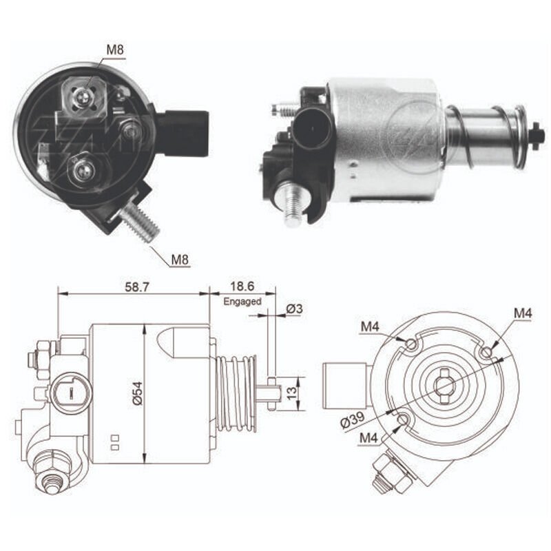 MARS OTOMATIGI 12V CADILLAC / GM-CHEVROLET / GMC