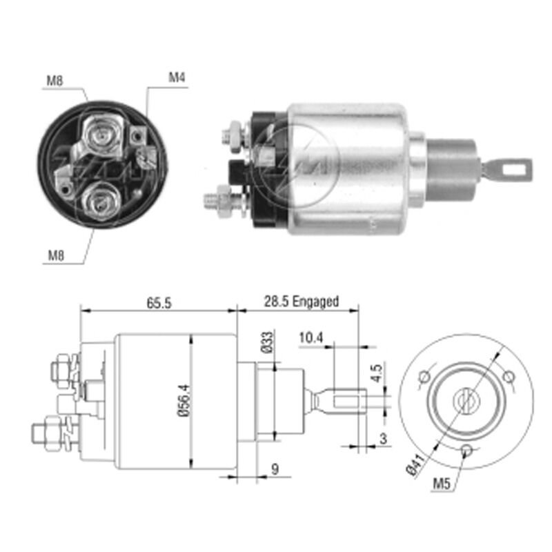 MARS OTOMATIGI 12V VOLKSWAGEN FUSCA - GOL - KOMBI