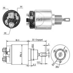 MARS OTOMATIGI 12V VOLKSWAGEN GOL - PARATI - SAVEIRO - VOYAGE