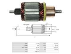 MARS KOLLEKTORU 12V 14 DIS AUDI / SEAT / VOLKSWAGEN 1.9 TDI - SDI 000123.. SERI