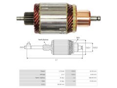 MARS KOLLEKTORU 12V 16 DIS SKODA / AUDI / VOLKSWAGEN PASSAT 1.9 TDI