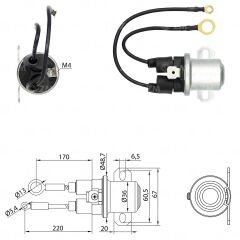 MARS OTOMATIGI 24V 37MT - 41MT MERCEDES-BENZ 1632 - 1634 - 1938 - 1944 - 2638 L - LS - LK YARDIMCI OTOMATIK