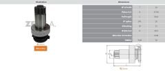 MARS DISLISI 10 DIS VOLKSWAGEN TRANSPORTER - GOLF 2.0 TDI / AUDI A3 / SKODA SUPERB 2.0 TDI (CCW)