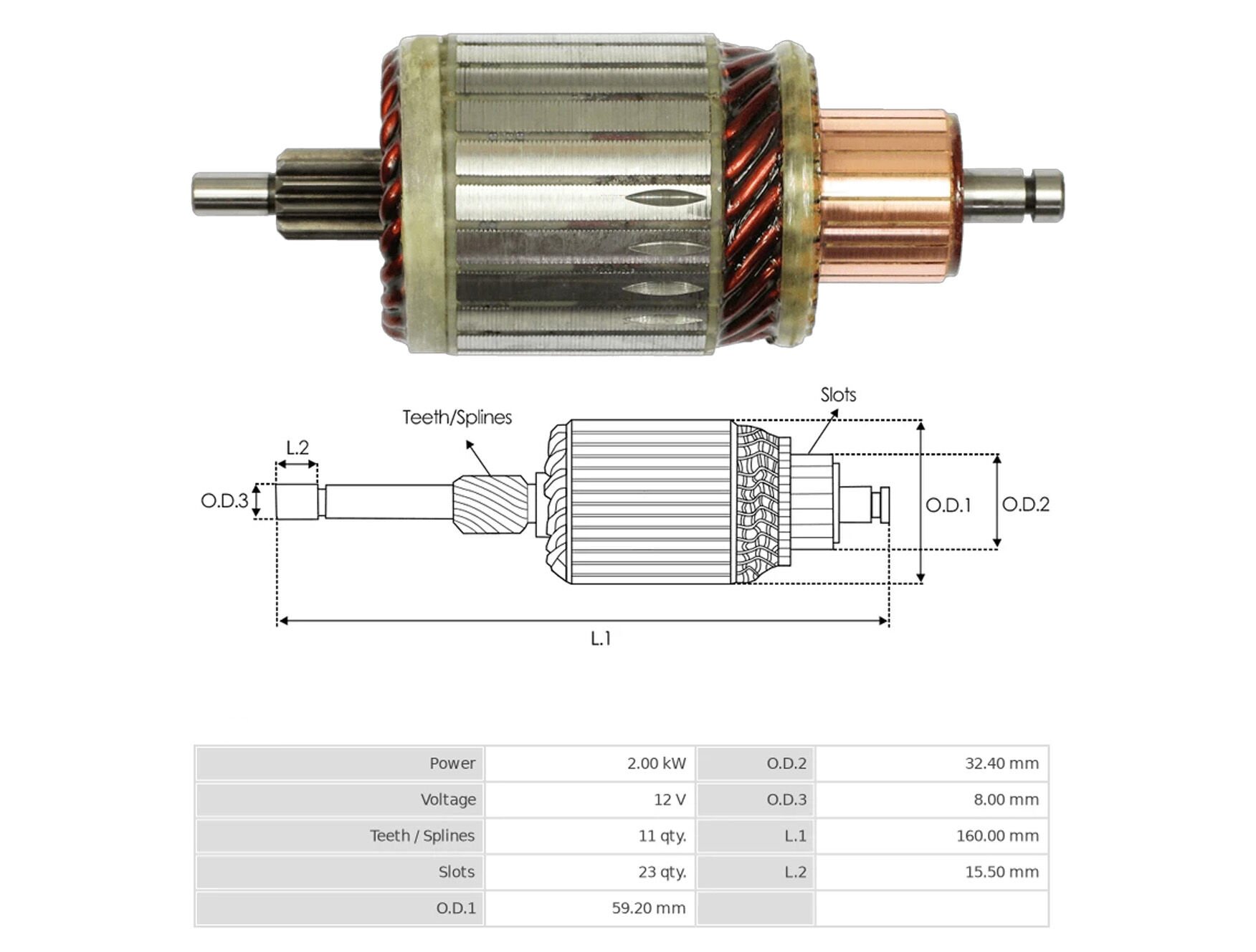 UMK 1073 - MARŞ KOLLEKTÖRÜ 12V 14 DİŞ