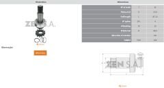 ZEN 1768 - MARŞ DİŞLİSİ 12 DİŞ