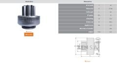 ZEN 1762 - MARŞ DİŞLİSİ 10 DİŞ