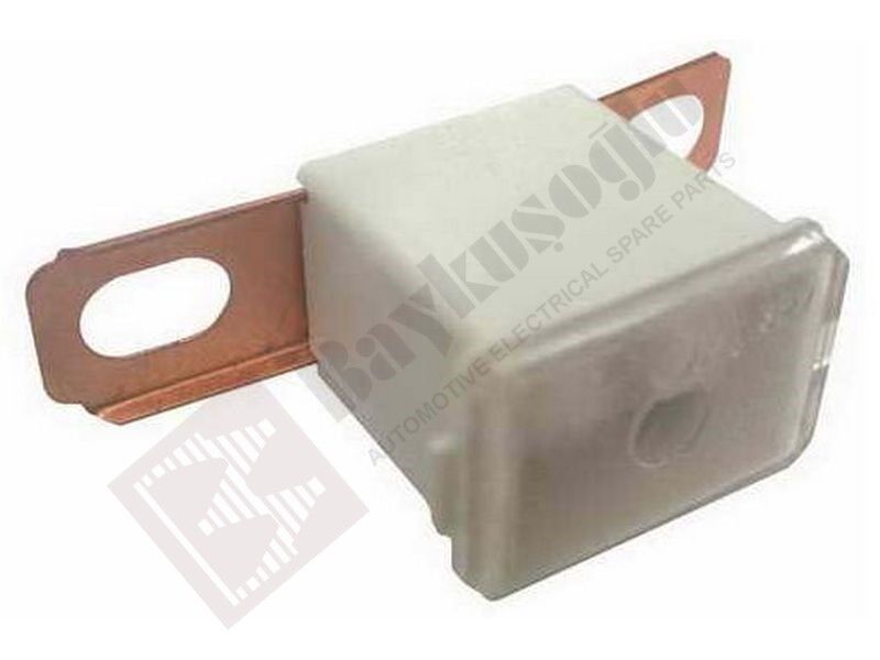CS 138118 - SİGORTA JAPON TİPİ YANDAN BAĞLANTILI 120A BEYAZ