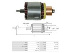 UMK 1271 - MARŞ KOLLEKTÖRÜ 12V 8 DİŞ