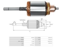 UMK 1104 - MARŞ KOLLEKTÖRÜ 12V 12 DİŞ