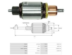 UMK 1274 - MARŞ KOLLEKTÖRÜ 24V 18 DİŞ