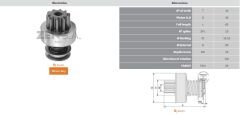 ZEN 1060 - MARŞ DİŞLİSİ 10 DİŞ