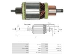 UMK 1110 - MARS KOLLEKTÖRÜ 12V 16 DİŞ