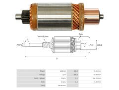 UMK 1279 - MARŞ KOLLEKTÖRÜ 12V 20 DİŞ