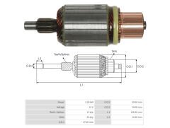 UMK 1292 - MARŞ KOLLEKTÖRÜ 12V 13 DİŞ
