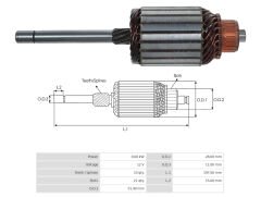 UMK 1118 - MARŞ KOLLEKTÖRÜ 12V 10 DİŞ