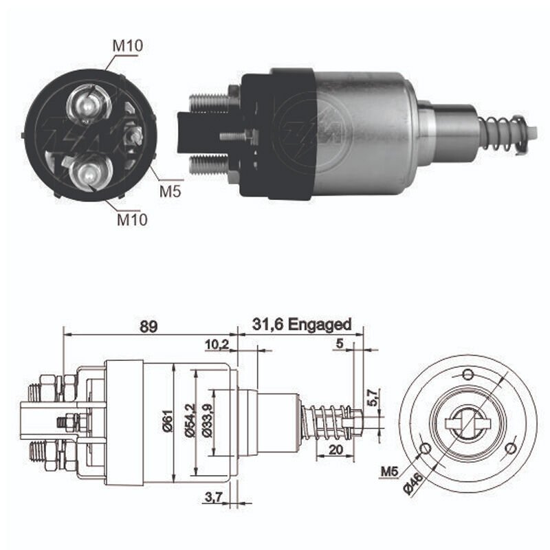 MARS OTOMATIGI 12V JOHN DEERE
