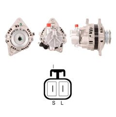 ALTERNATOR 12V 75 AMP HYUNDAI STAREX - H100 / MITSUBISHI L300