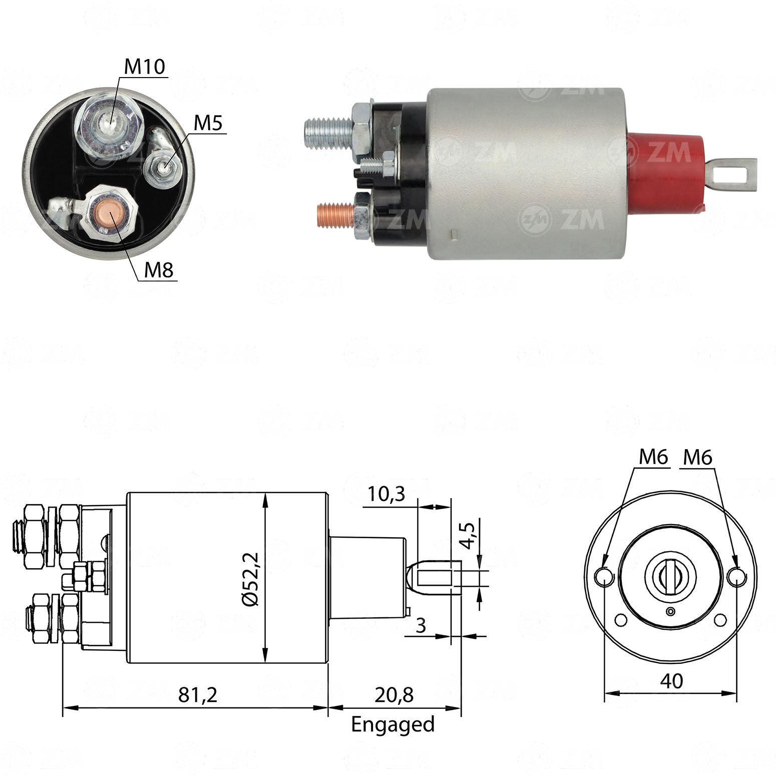 MARS OTOMATIGI 12V FORD / JOHN DEERE / MASSEY FERGUSON / MERCEDES-BENZ