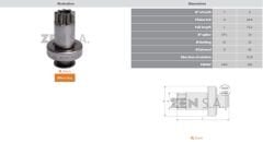 ZEN 1534 - MARŞ DİŞLİSİ 9 DİŞ