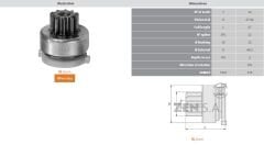 ZEN 1192 - MARŞ DİŞLİSİ 10 DİŞ