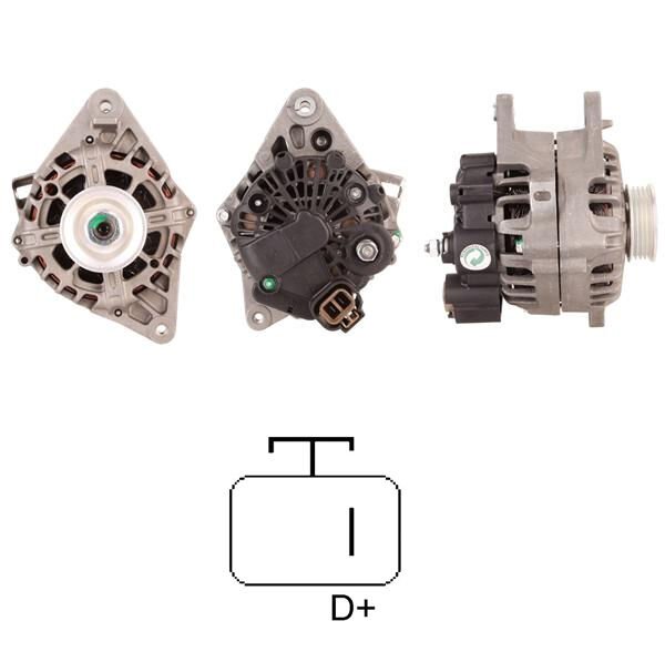 GNA 6037 - ALTERNATÖR 12V 90A