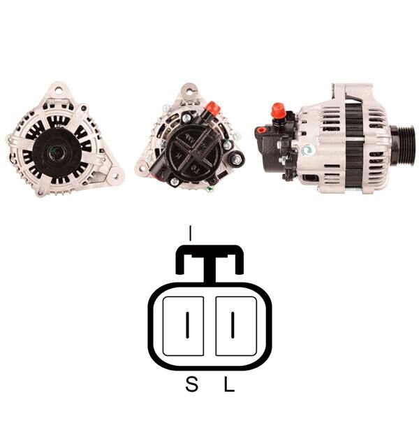 GNA 6043 - ALTERNATÖR 12V 120A